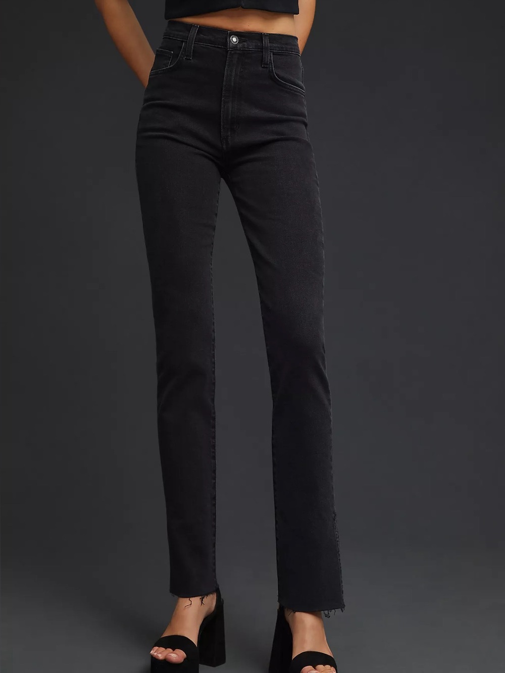 Favorite Daughter Valentina Tower Slim Straight Jeans